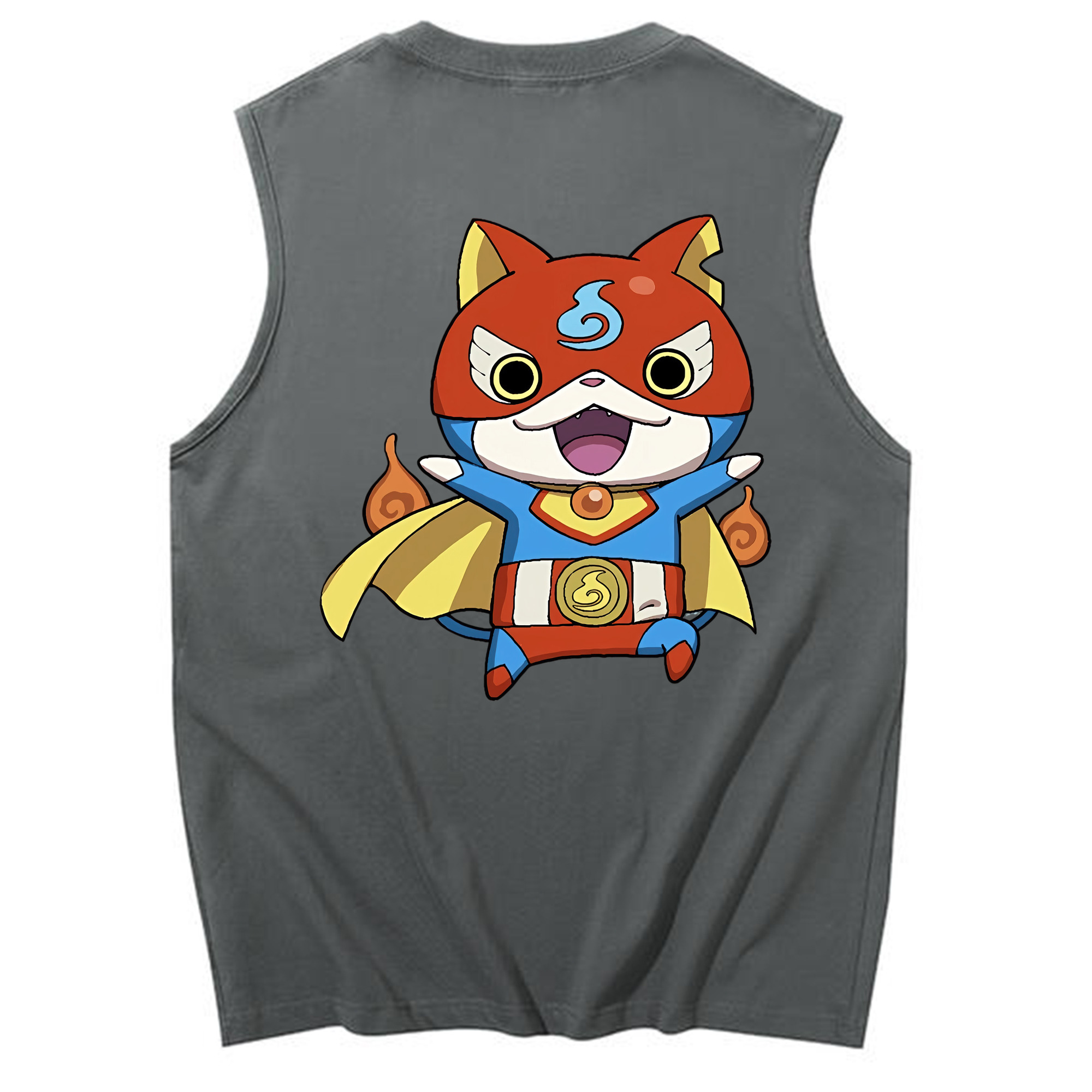 （画像用） 妖怪ウォッチ Yo-kai Watch コットン100％タンクトップ（背面プリント）